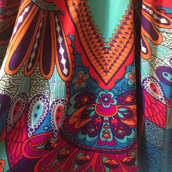 Like New She's Cool bright color dress/swim cover - Picture 4 of 6